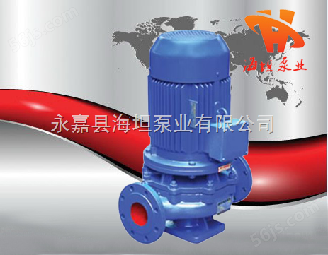 管道泵规格 ISGD型低转速立式管道泵